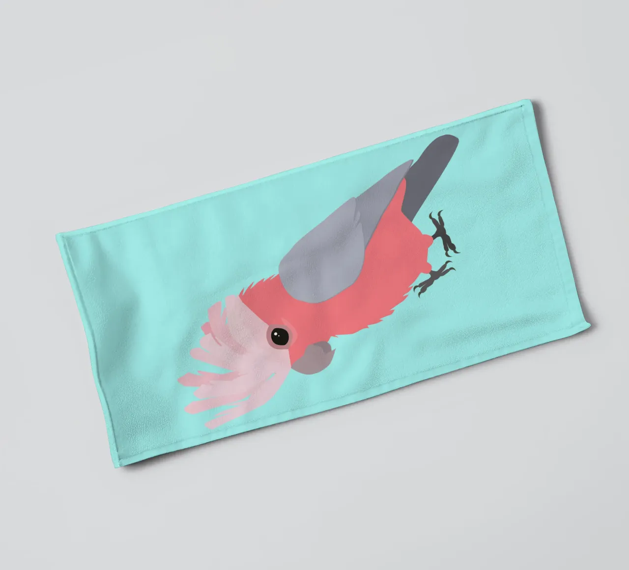 Cacatua Galah asciugamano da bagno da BwiseLizzy