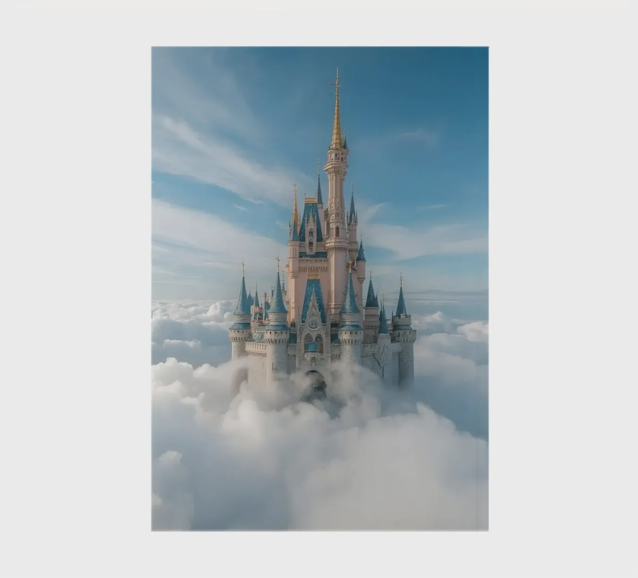 Castle Above Clouds notebook by DesignDoodle