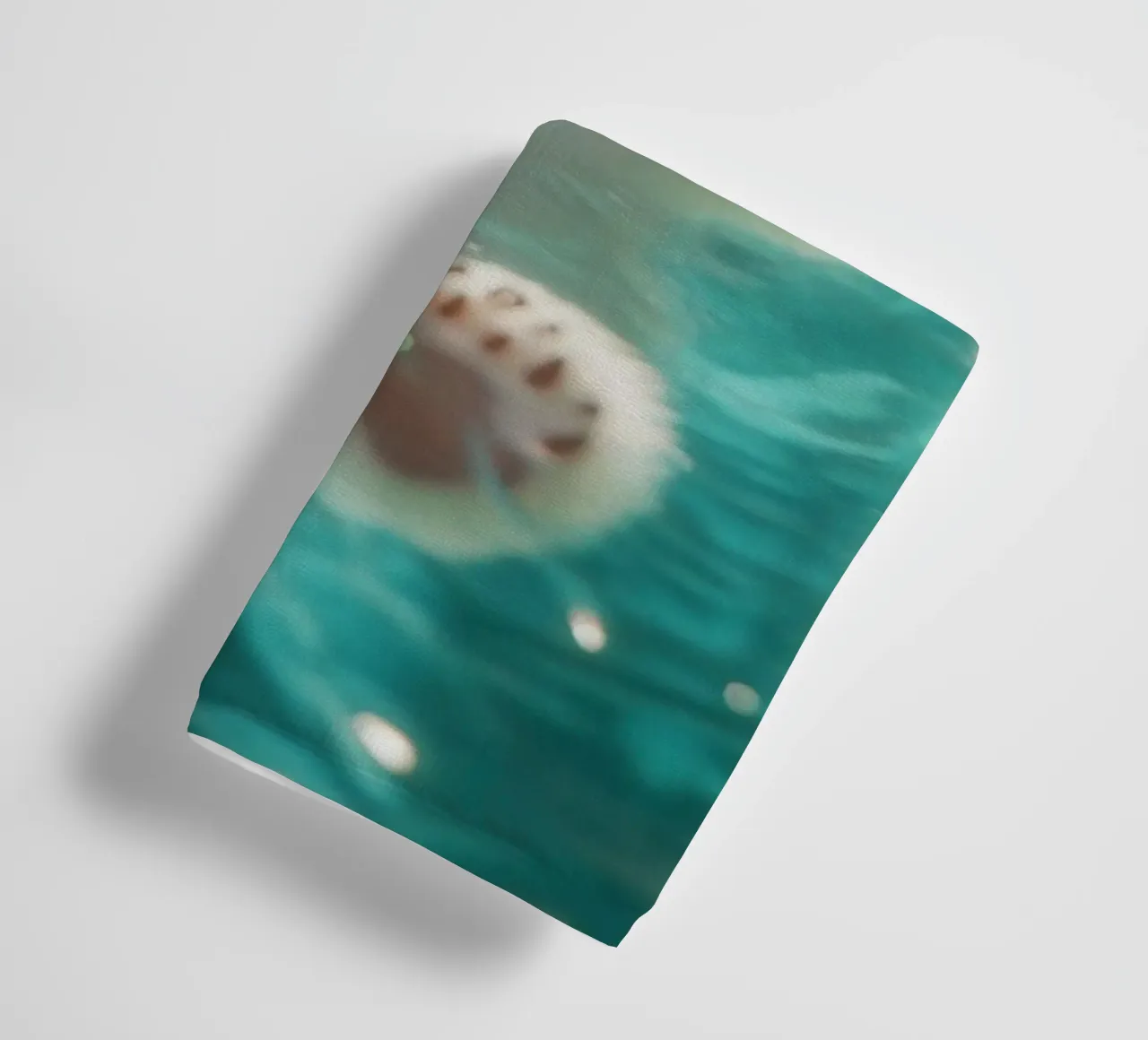 kitty in water asciugamano da bagno da ryan