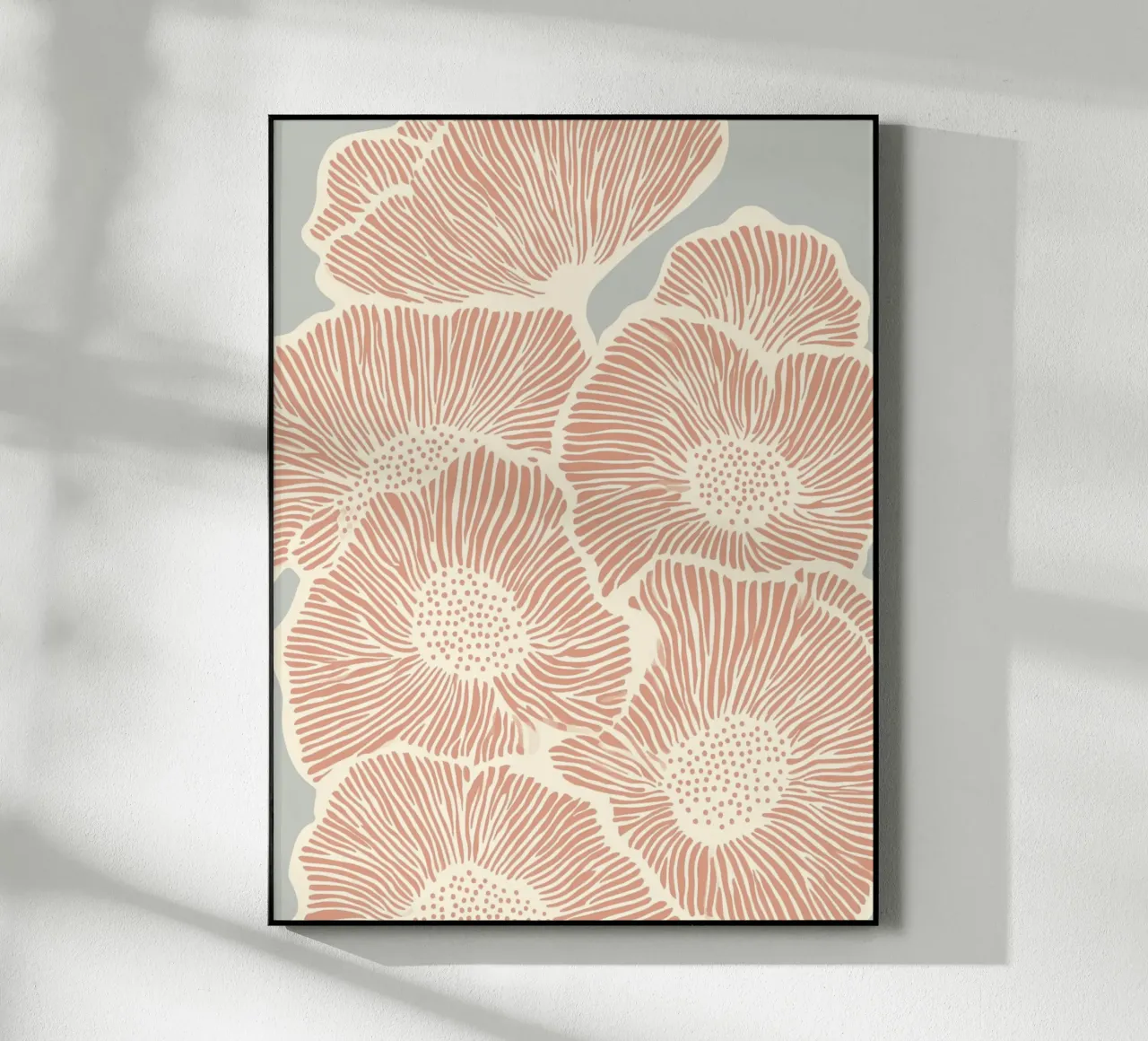 Fiori in linea plexiglass da Carinaprint