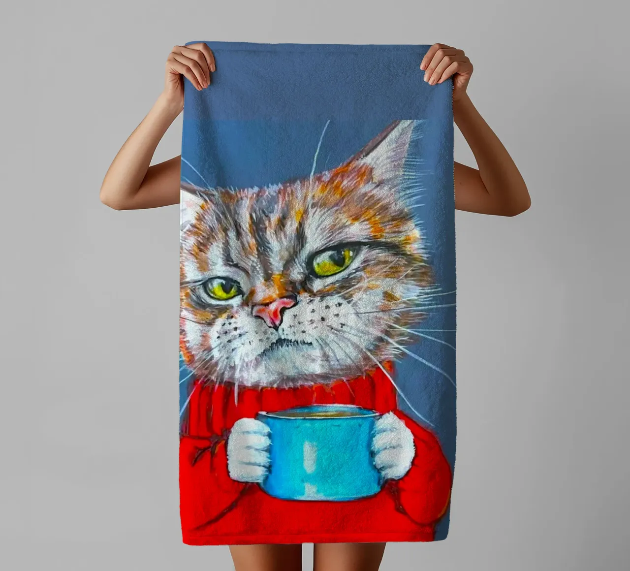 cat dink asciugamano da bagno da ryan