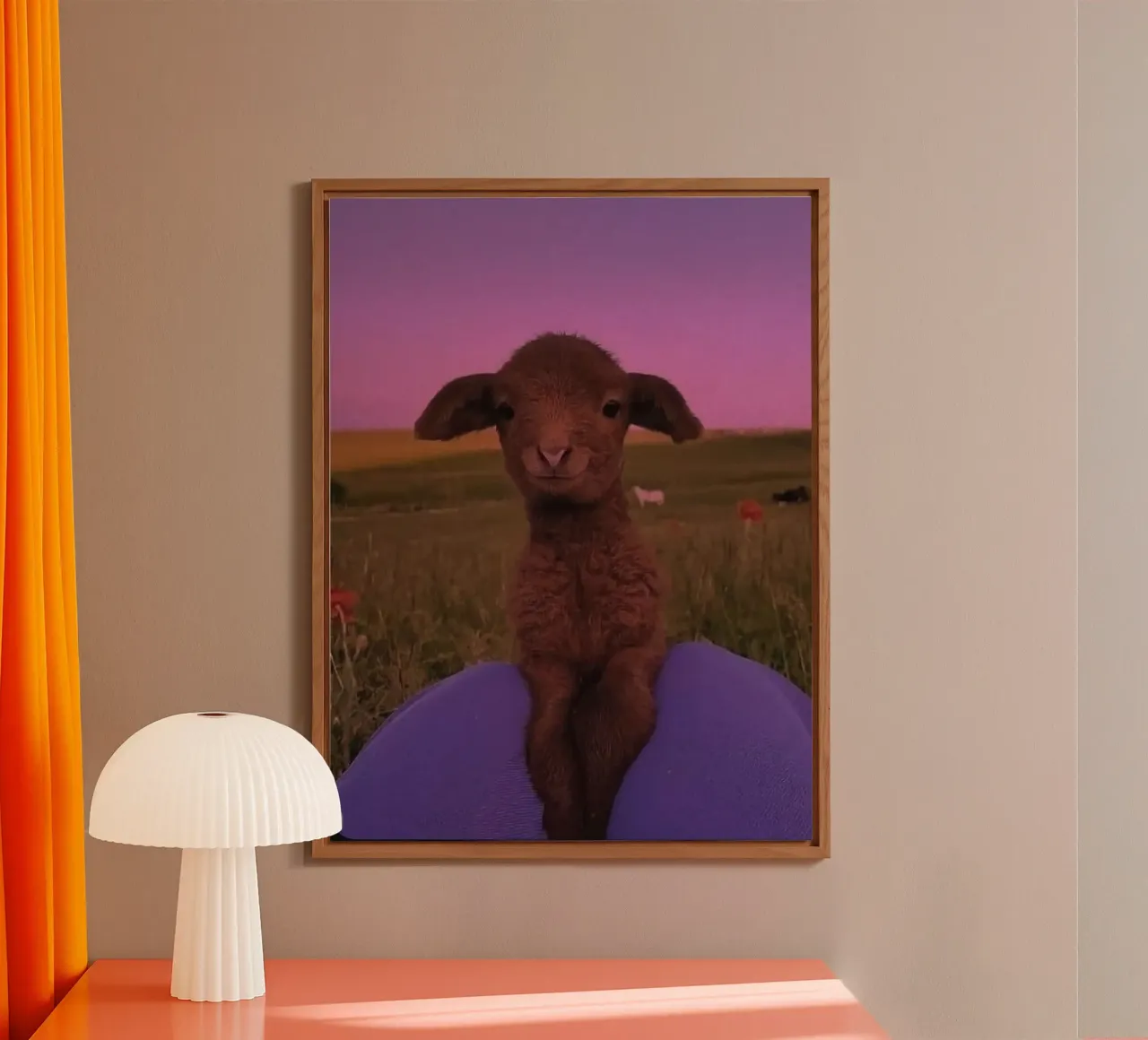 sheep relax alluminio dibond da ryan