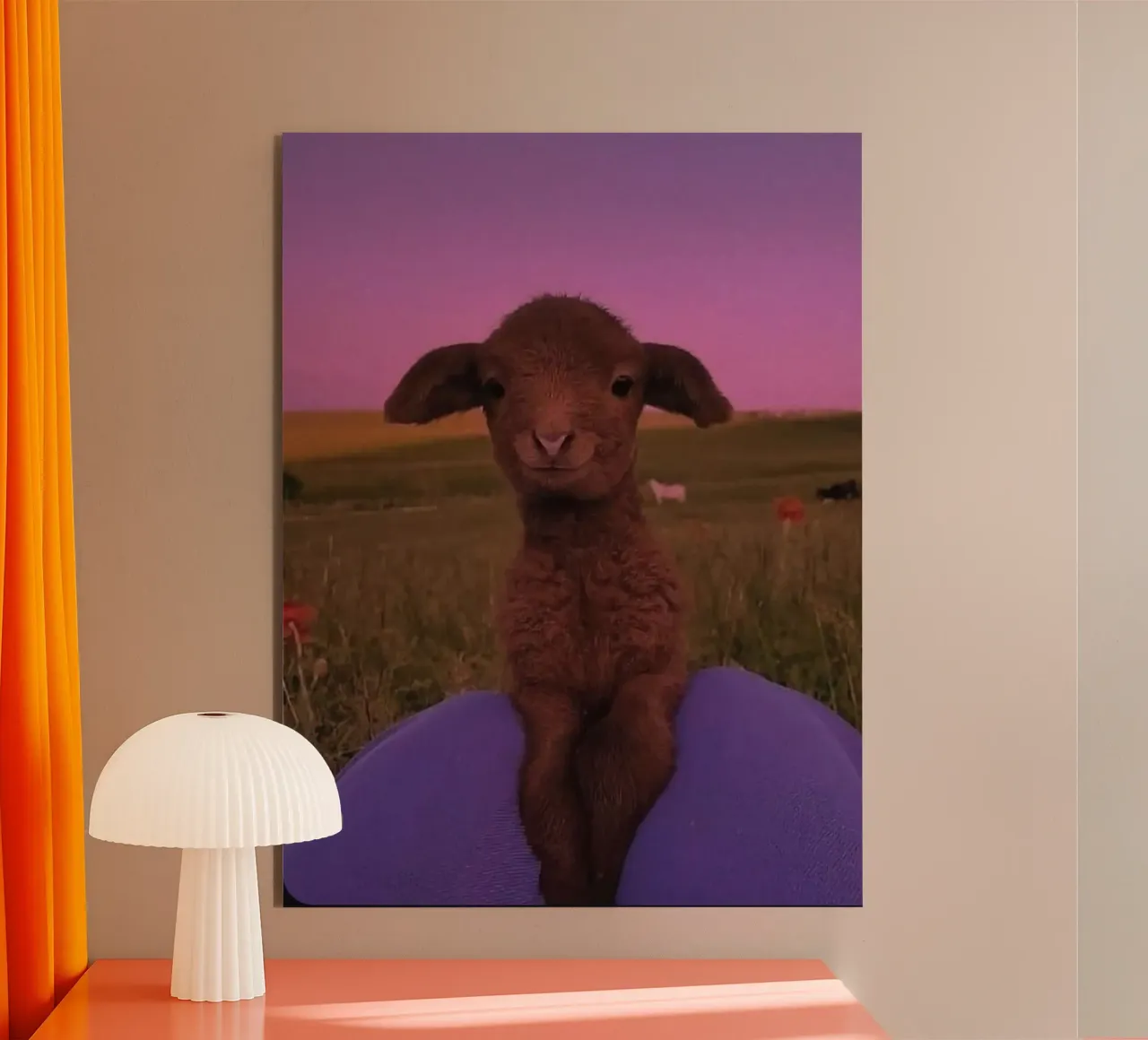 sheep relax alluminio dibond da ryan