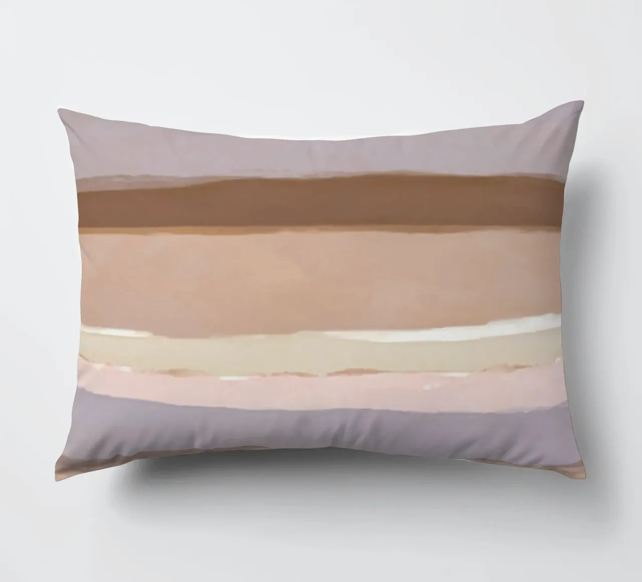 Strips 4B | Mauve & Warm Neutrals kussen van sabidussi