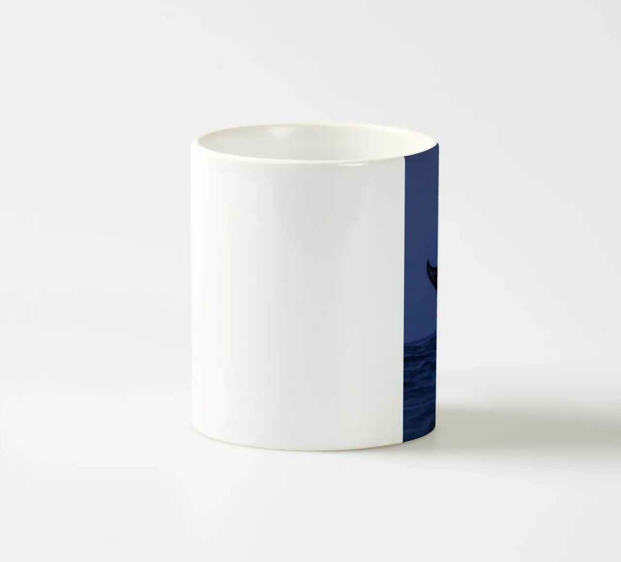 fishtail with moon tazza in ceramica da ryan