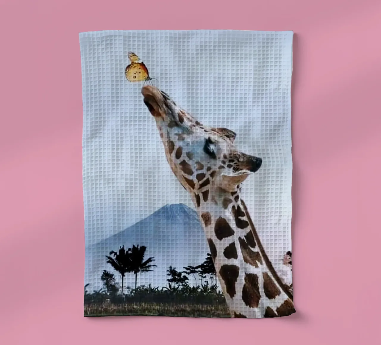 giraffe and butterfly canovaccio da cucina da ryan