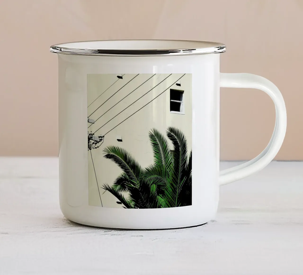 Cape Storm II tazza in smalto da Ballack Art House