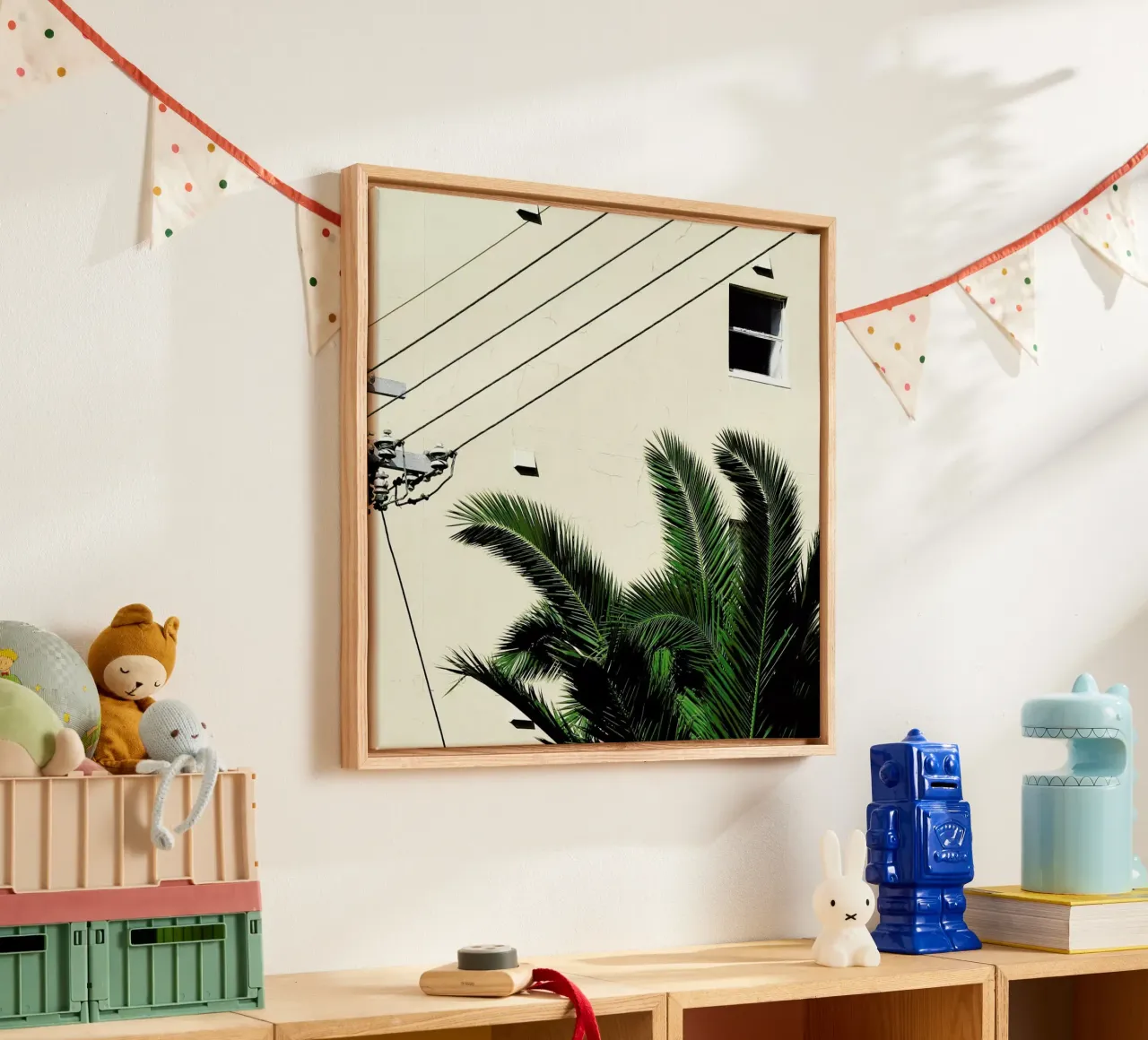 Cape Storm II tela con Cornice a cassetta da Ballack Art House
