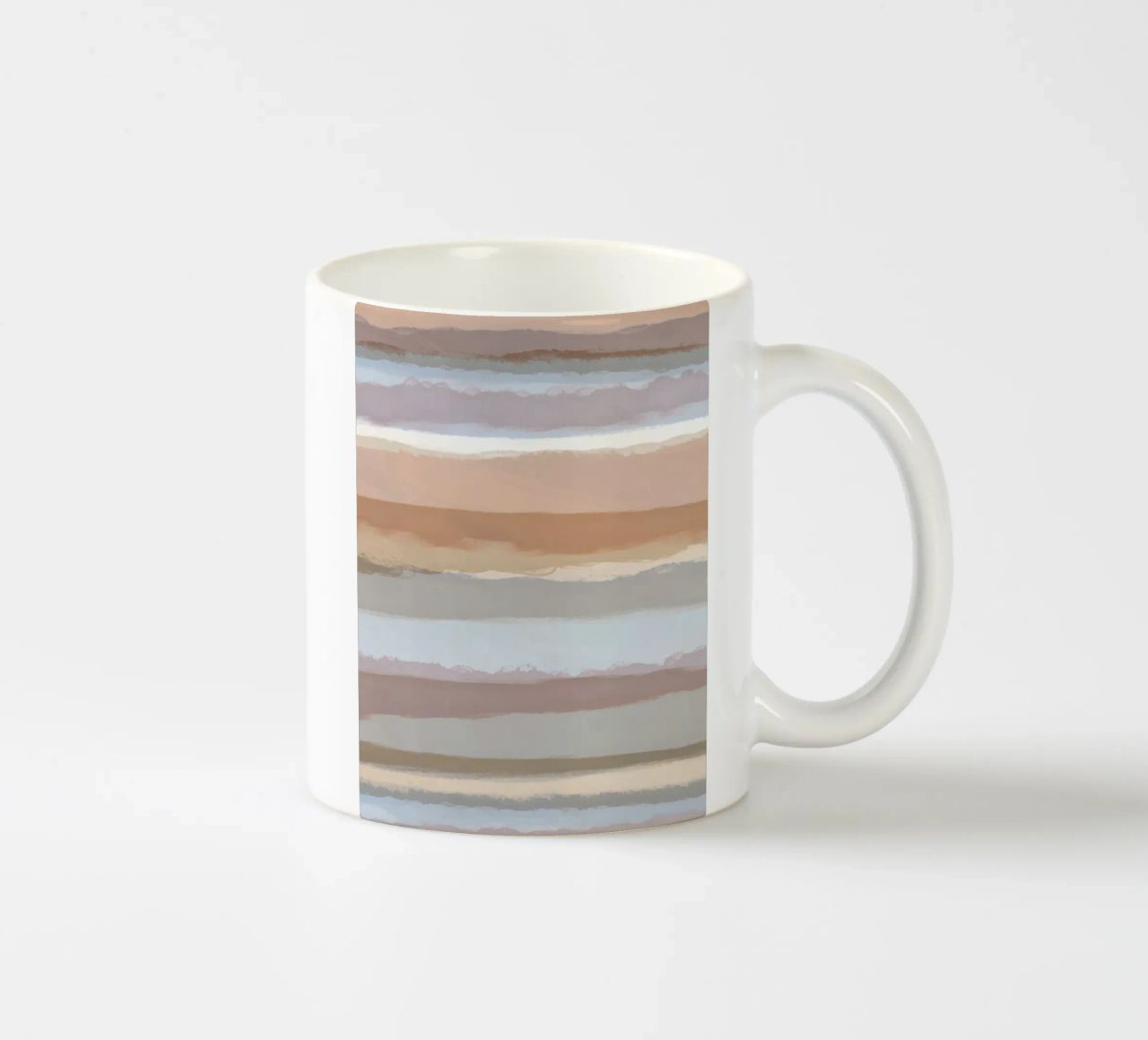 Strips 4C | Pale Blue, Mauve & Warm Neutrals tazza in ceramica da sabidussi