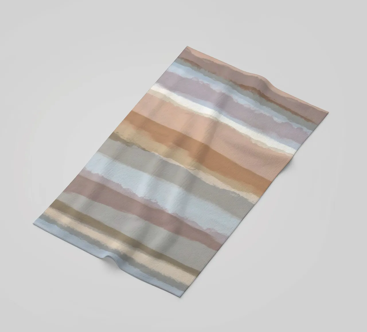 Strips 4C | Pale Blue, Mauve & Warm Neutrals telo mare da sabidussi