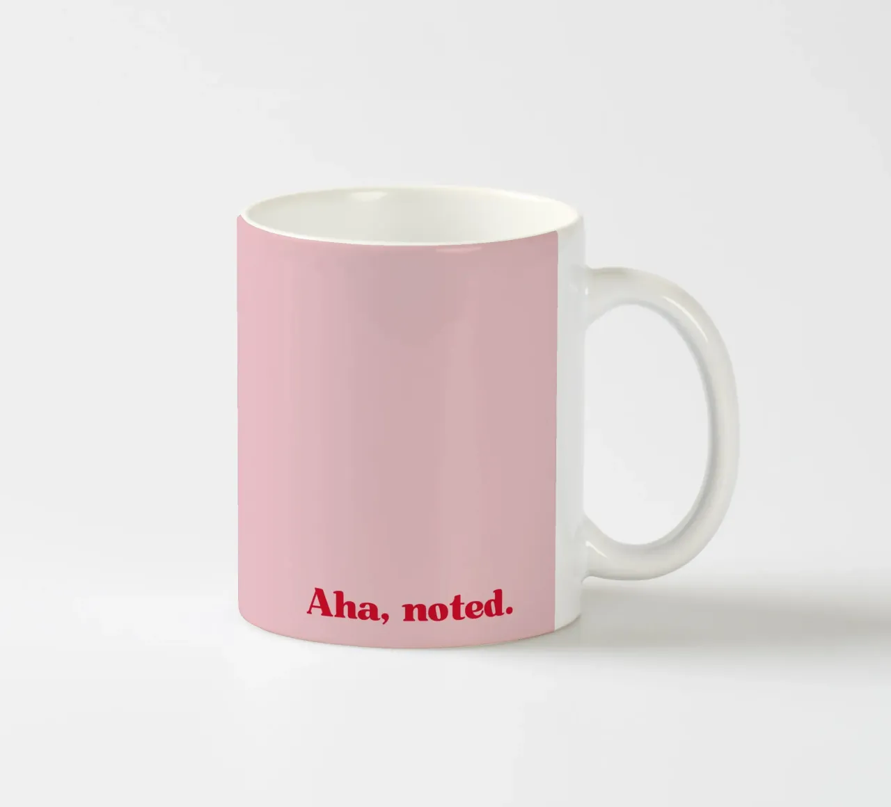 Aha. Noted. tazza in ceramica da PurePeachStudio