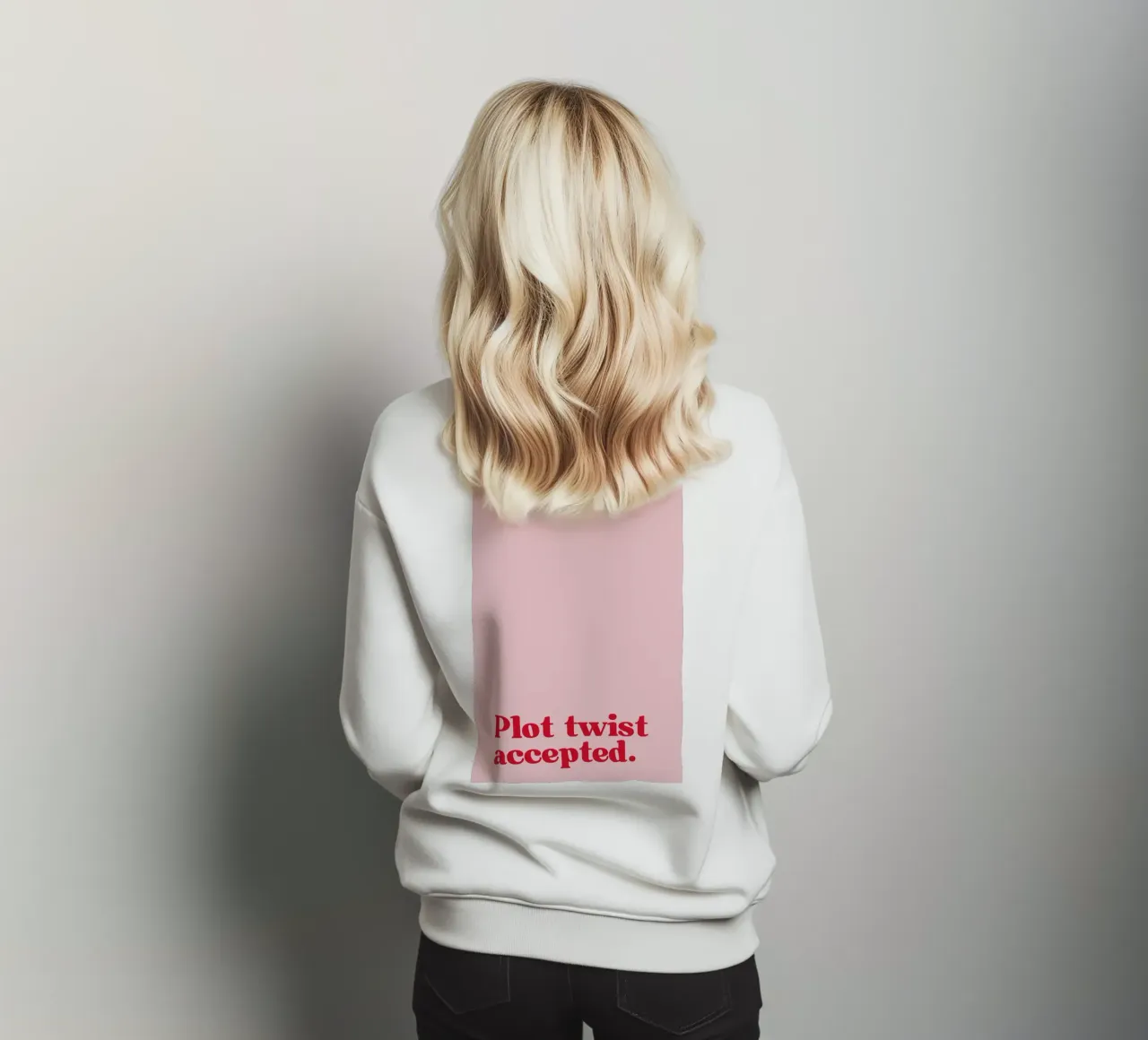 Plot twist accepted. felpa da PurePeachStudio