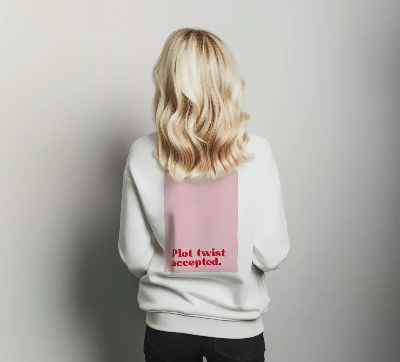 Plot twist accepted. felpa da PurePeachStudio