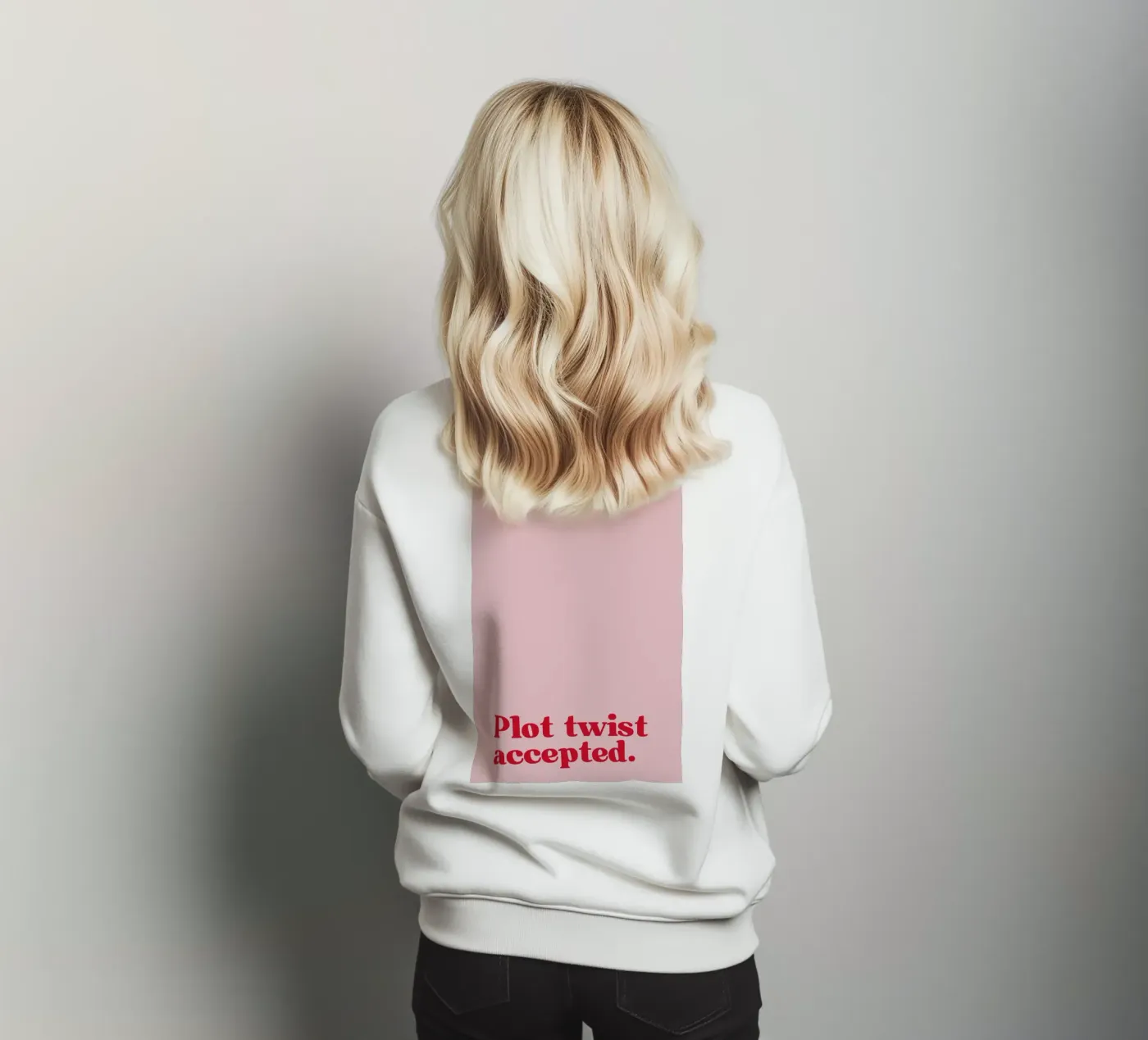 Plot twist accepted. felpa da PurePeachStudio