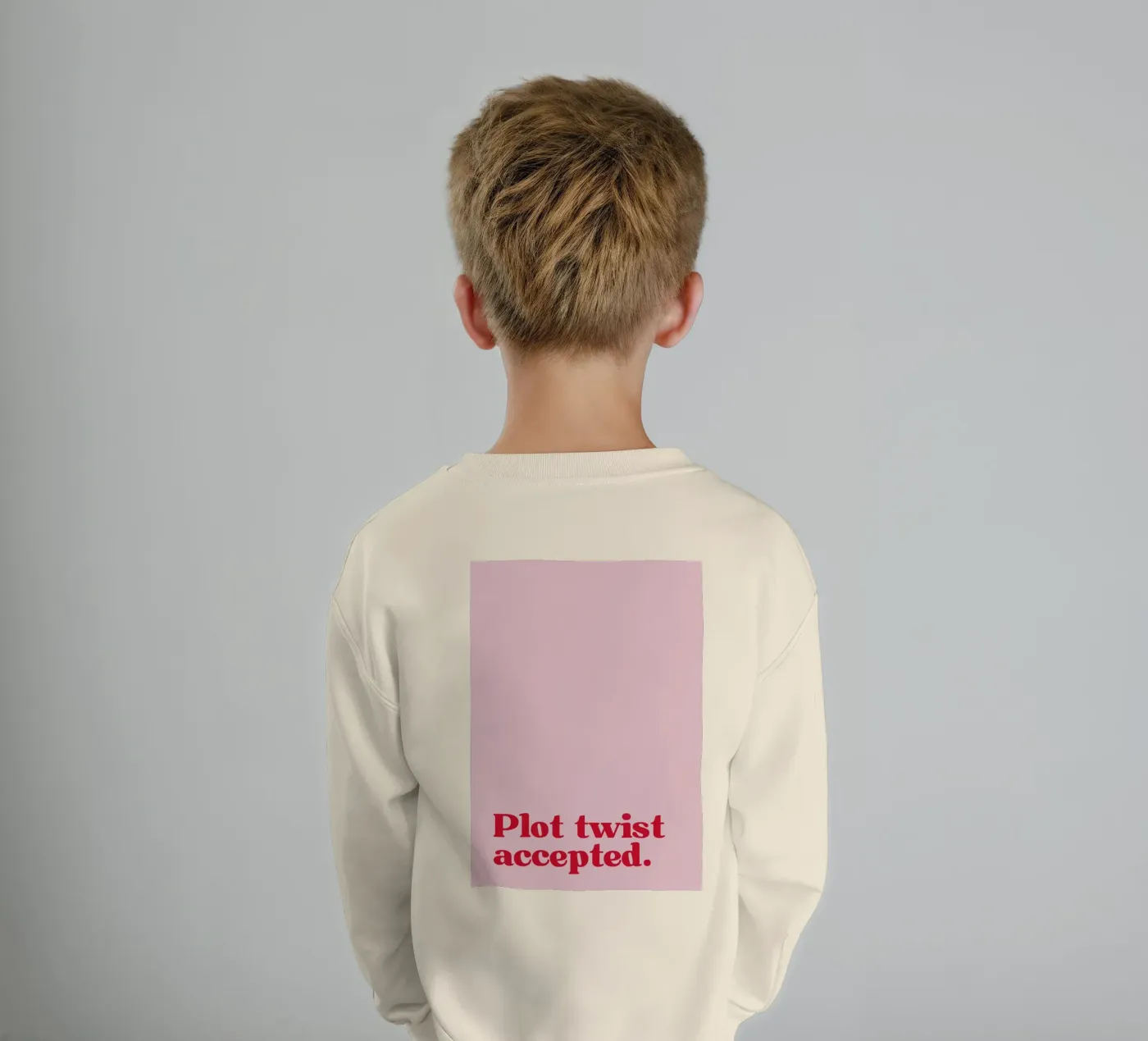 Plot twist accepted. kinder sweatshirt van PurePeachStudio