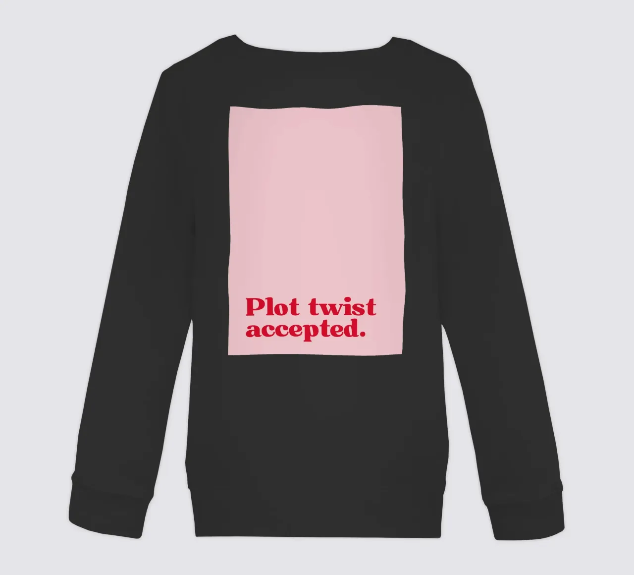Plot twist accepted. felpa bambino da PurePeachStudio