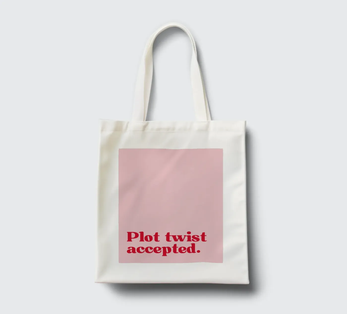 Plot twist accepted. Jutebeutel von PurePeachStudio