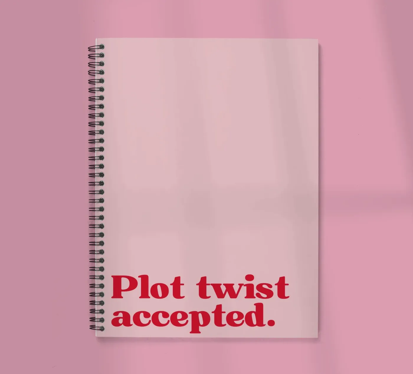 Plot twist accepted. Ringbuch von PurePeachStudio
