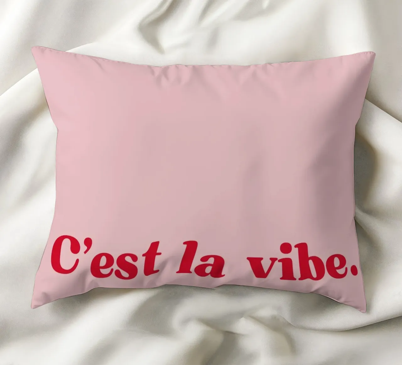 C'est la vibe. cuscino da PurePeachStudio