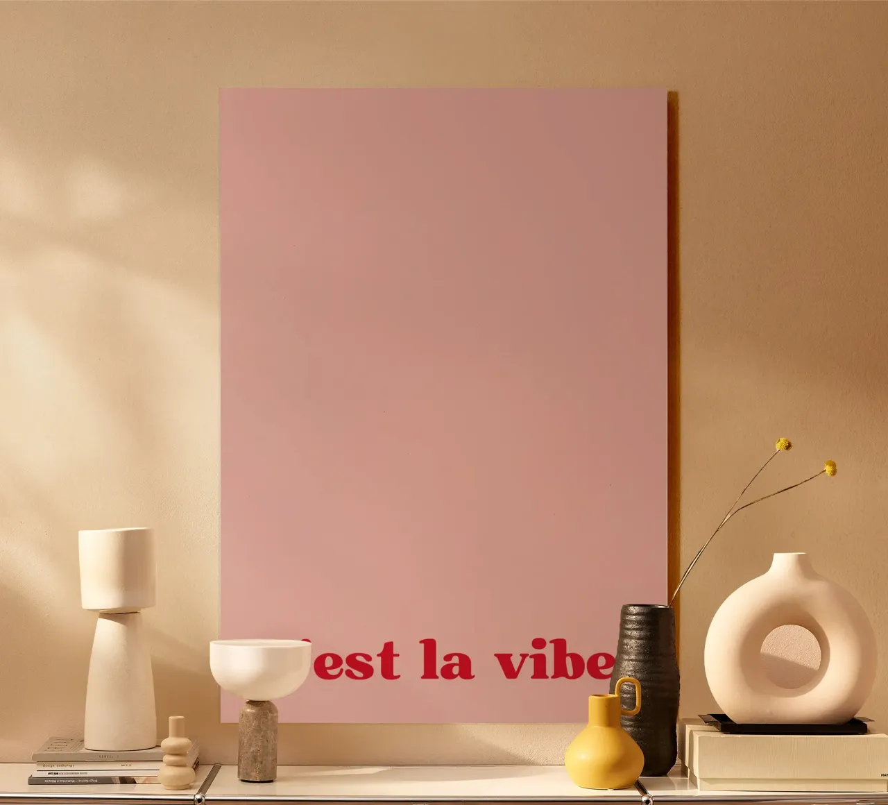 C'est la vibe. alluminio dibond da PurePeachStudio
