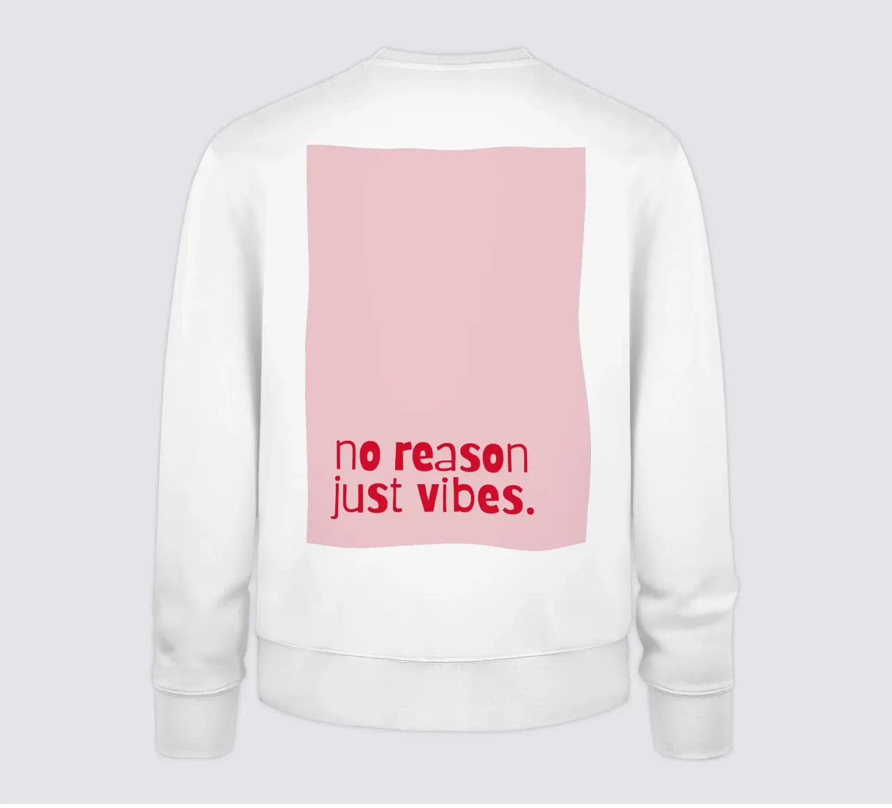 no reason just vibes. felpa da PurePeachStudio
