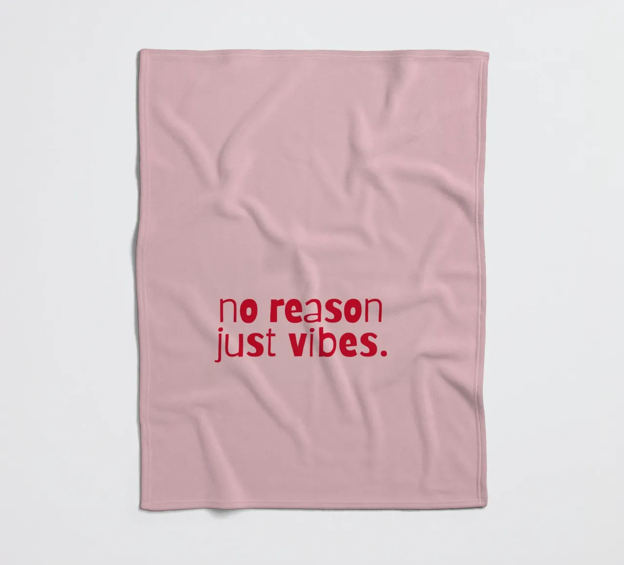 no reason just vibes. coperta in pile da PurePeachStudio