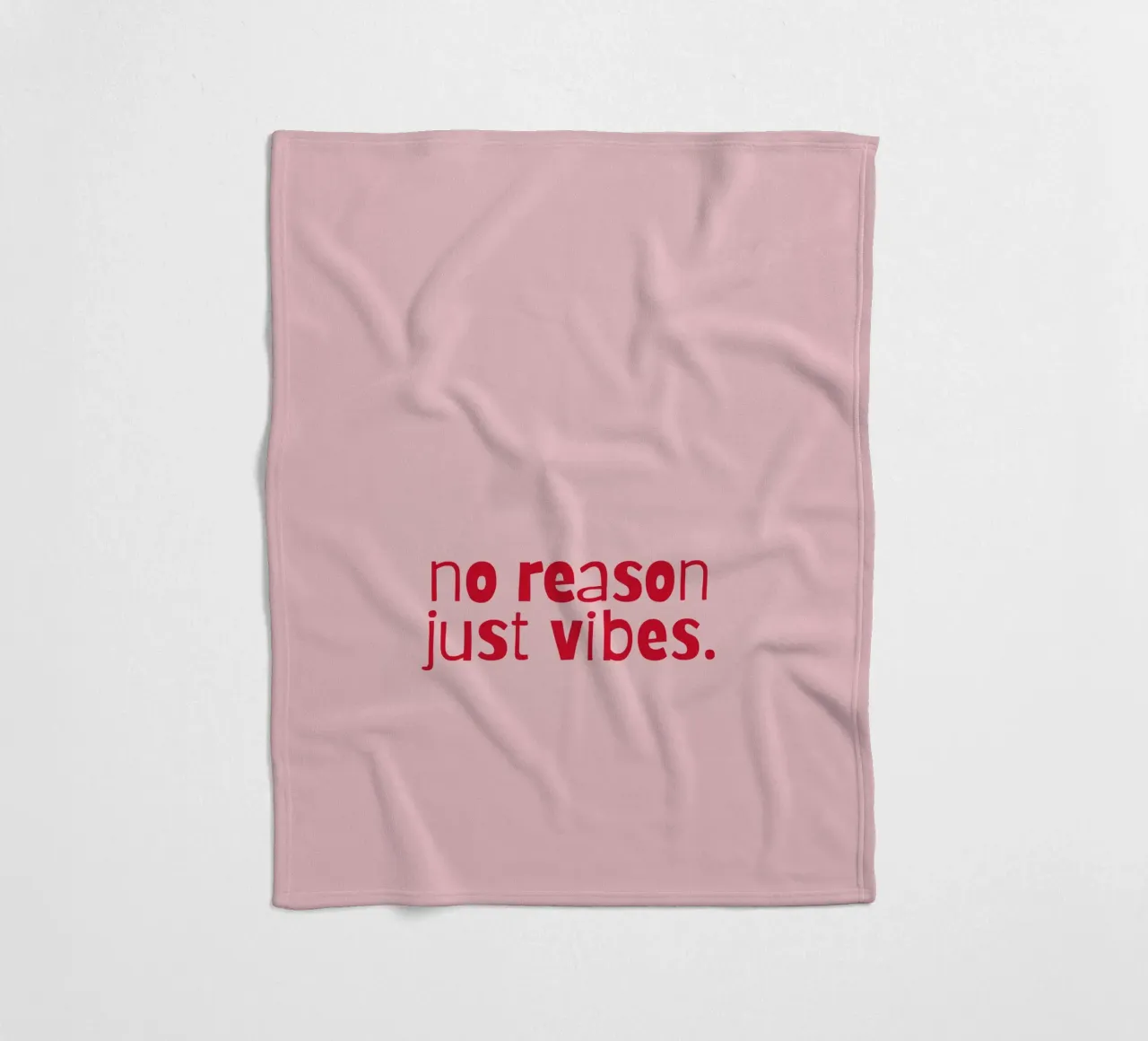 no reason just vibes. coperta in pile da PurePeachStudio