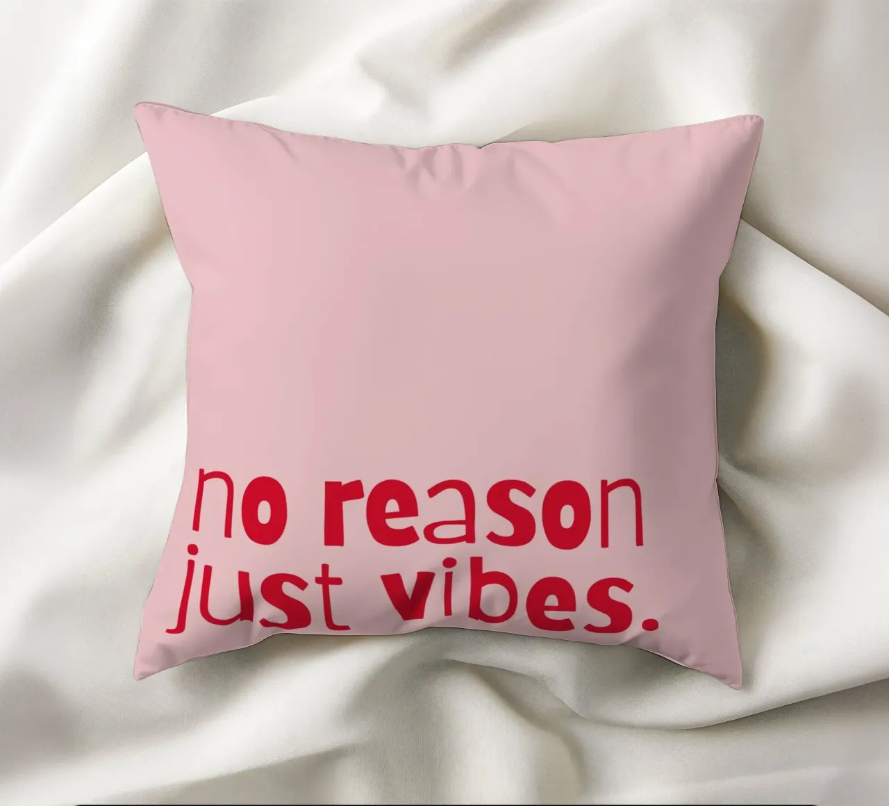 no reason just vibes. cuscino da PurePeachStudio