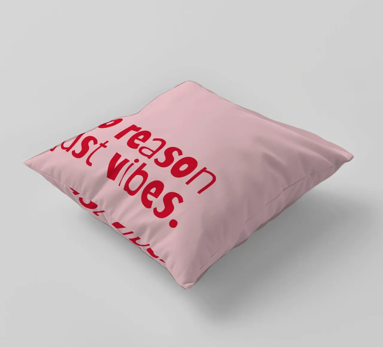 no reason just vibes. cuscino da PurePeachStudio