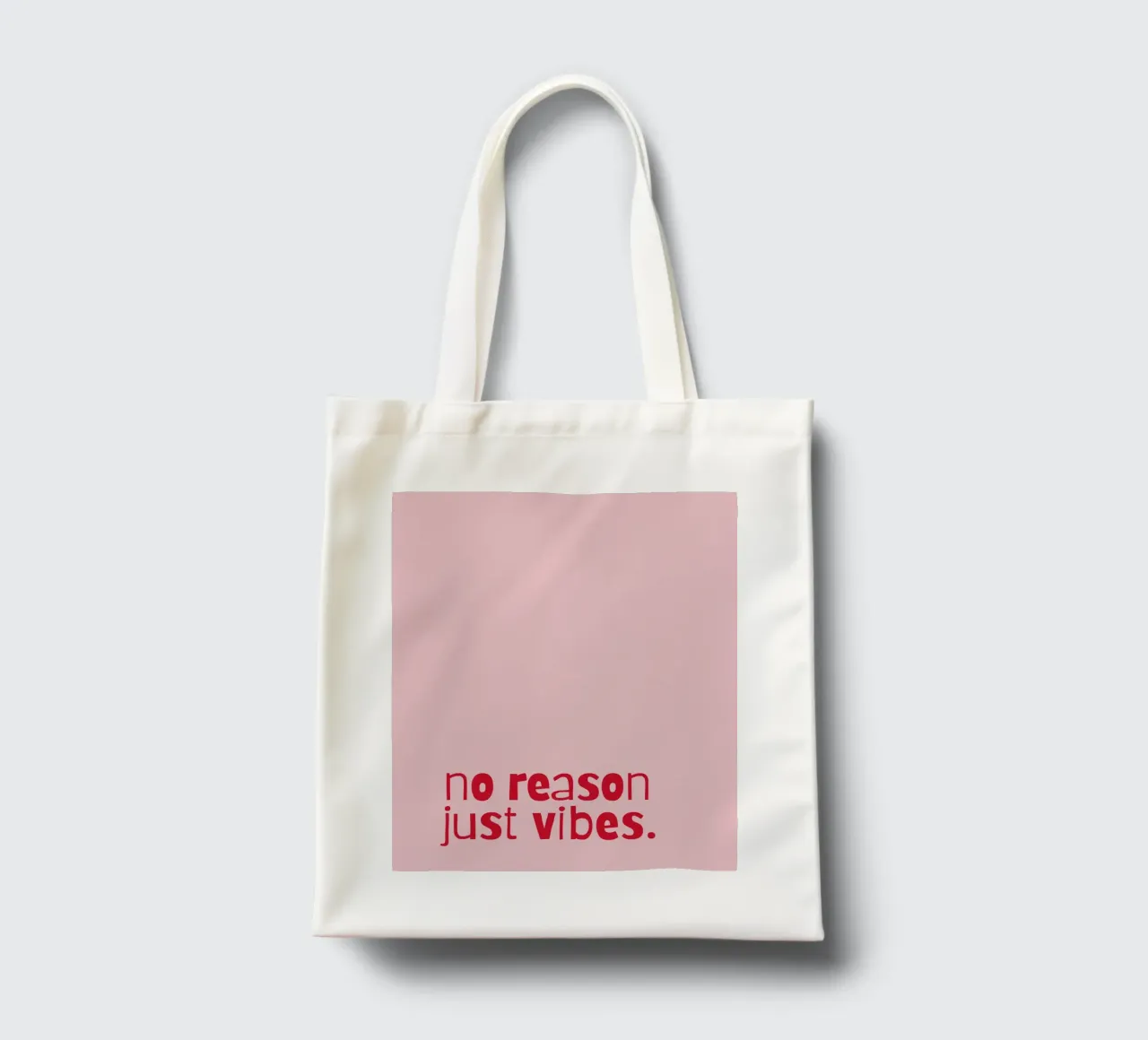 no reason just vibes. borsa in juta da PurePeachStudio