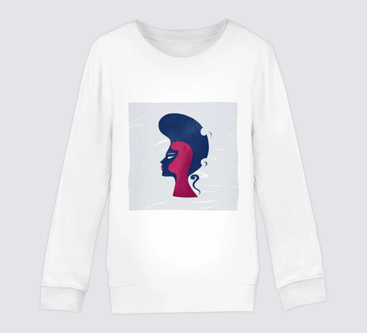 Profilo della Pop Art felpa bambino da Katarsis Mann