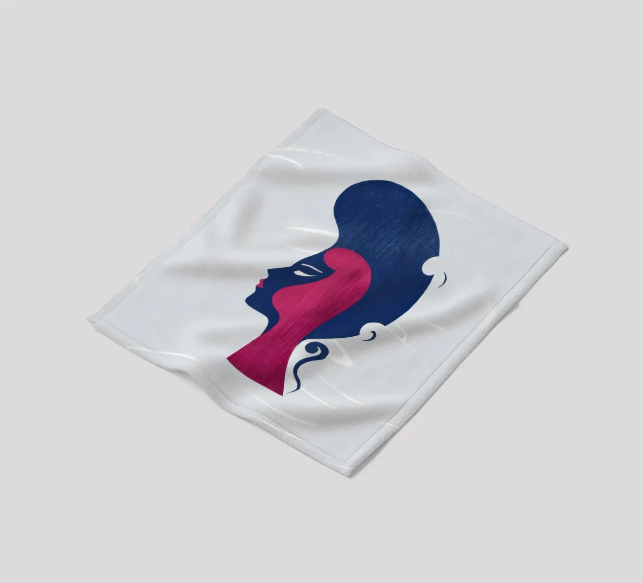 Profilo della Pop Art coperta in pile da Katarsis Mann