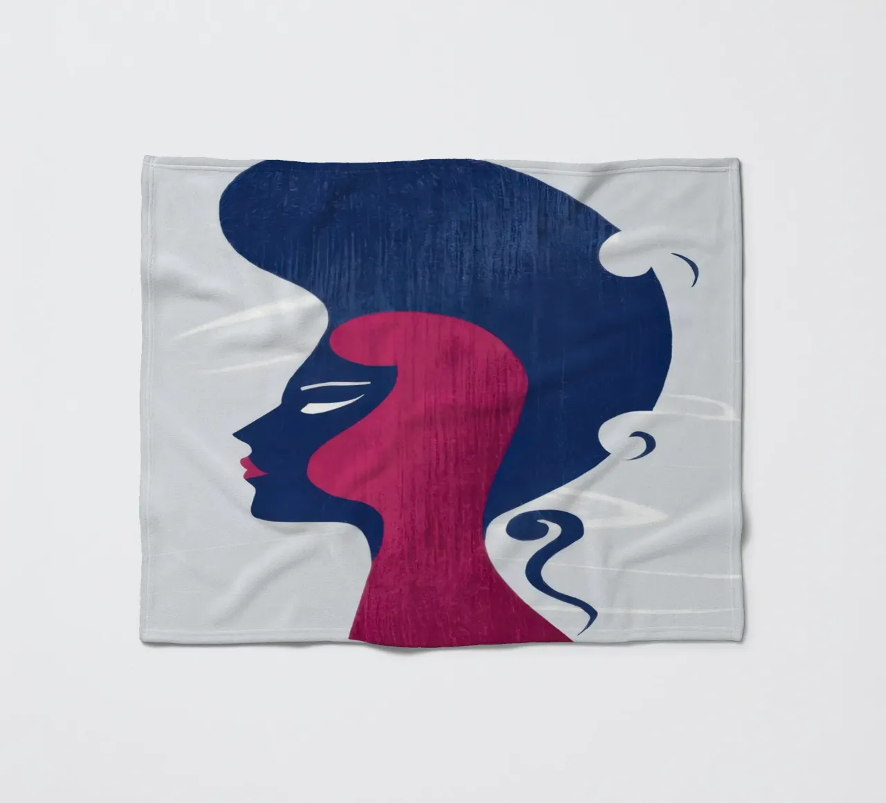 Profilo della Pop Art coperta in pile da Katarsis Mann