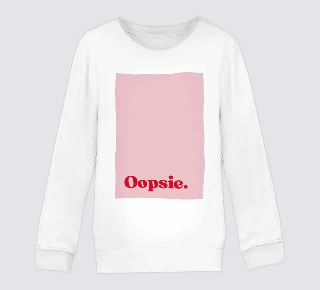 Oopsie felpa bambino da PurePeachStudio