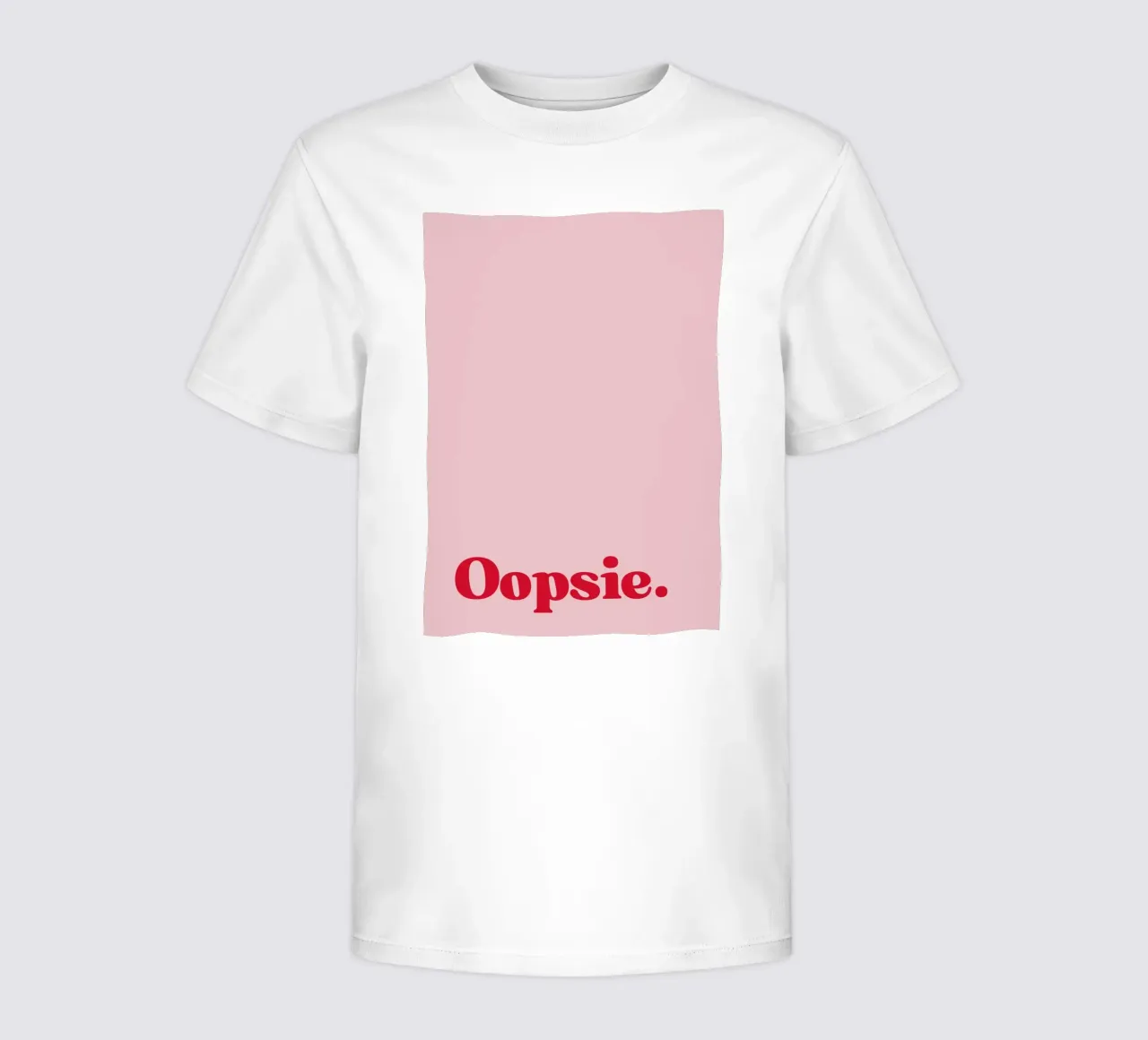 Oopsie t-shirt bambini da PurePeachStudio