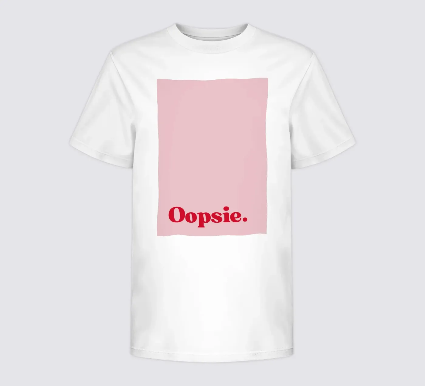 Oopsie t-shirt bambini da PurePeachStudio