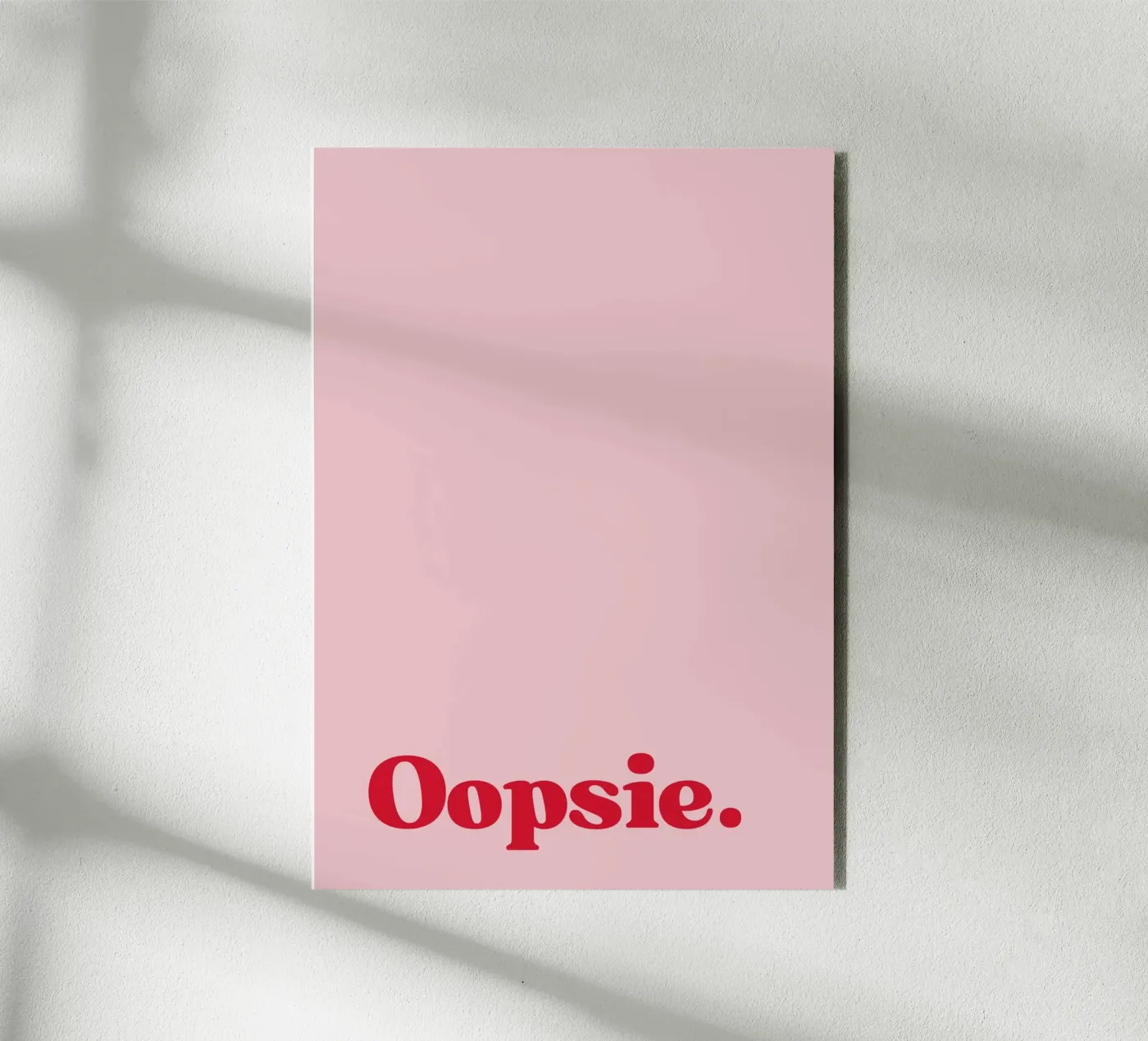 Oopsie Forex-Platte von PurePeachStudio