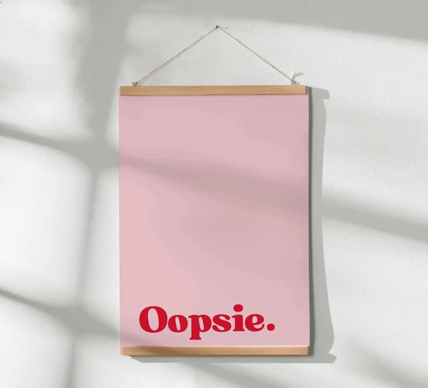 Oopsie poster de PurePeachStudio
