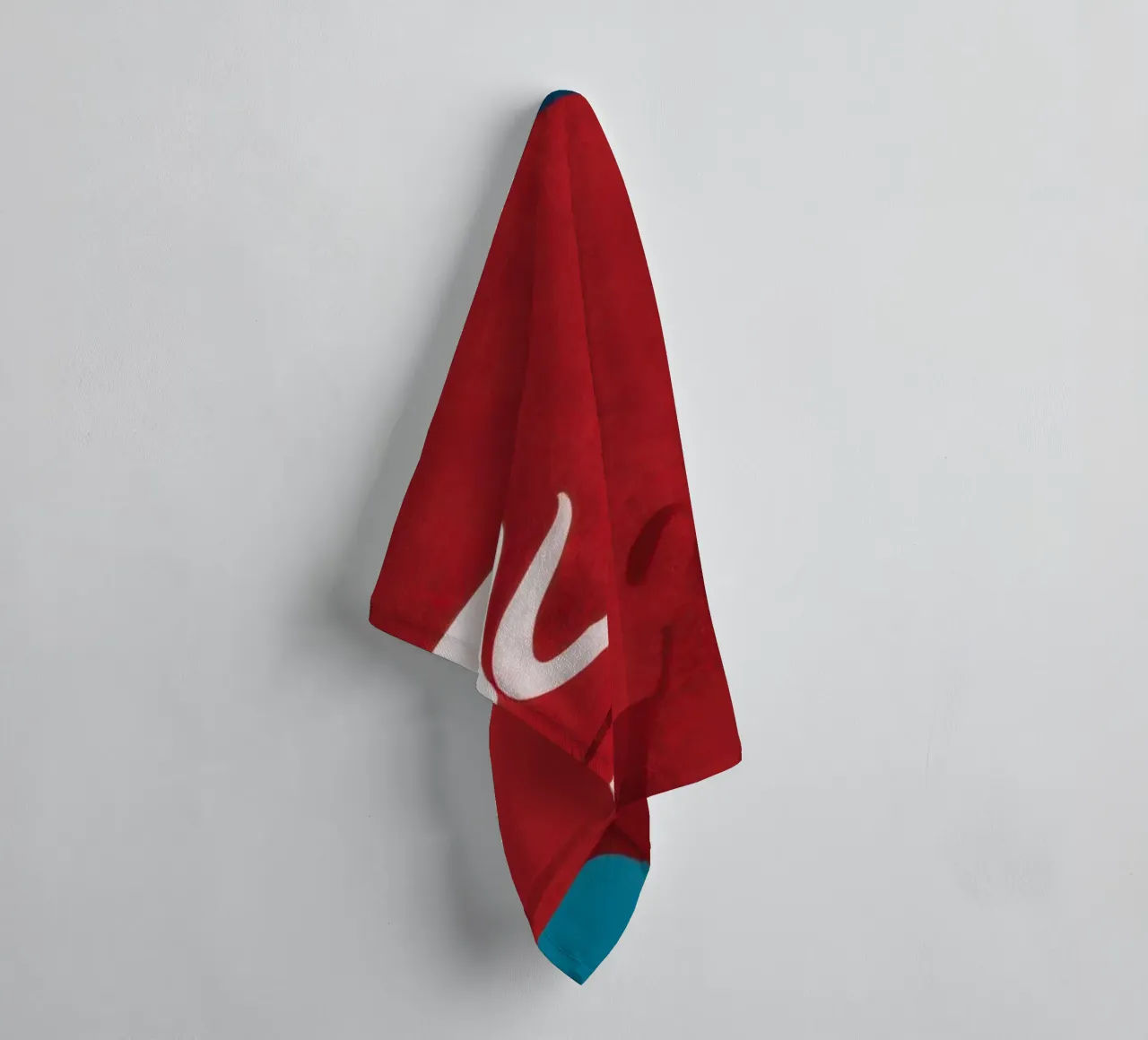 Abstract Harmony Forms towel by Katarsis Mann