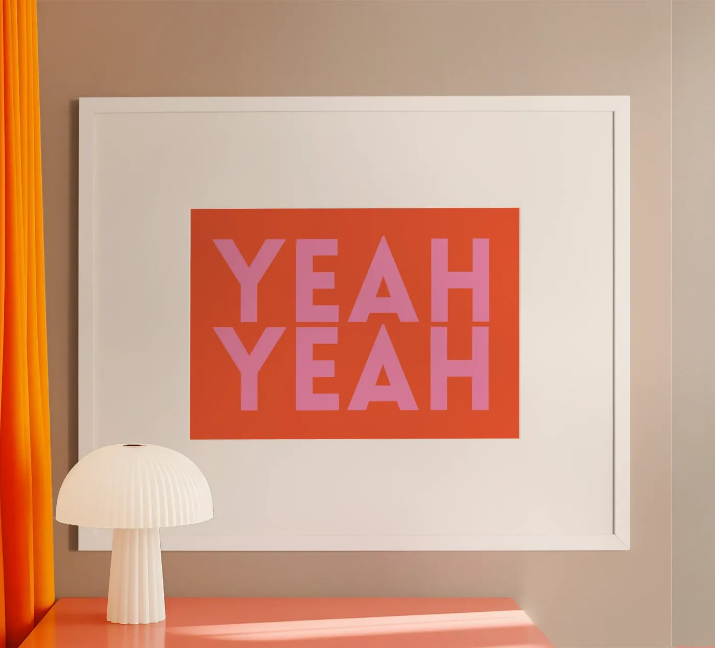 yeah yeah poster da PurePeachStudio