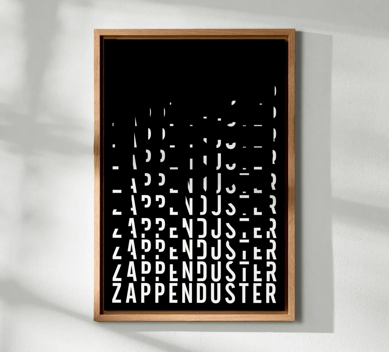 Zappenduster tela da PurePeachStudio