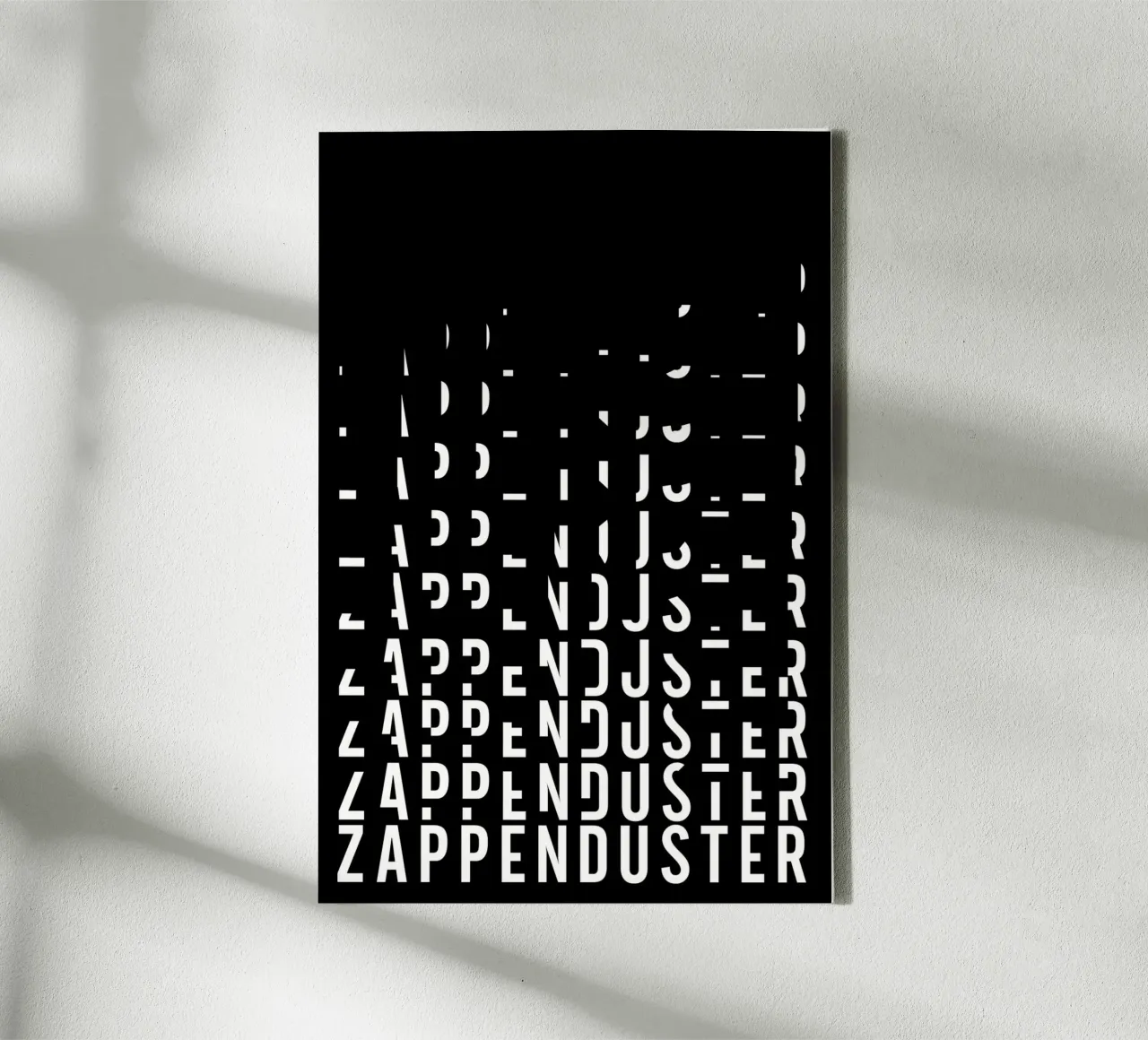 Zappenduster tela da PurePeachStudio