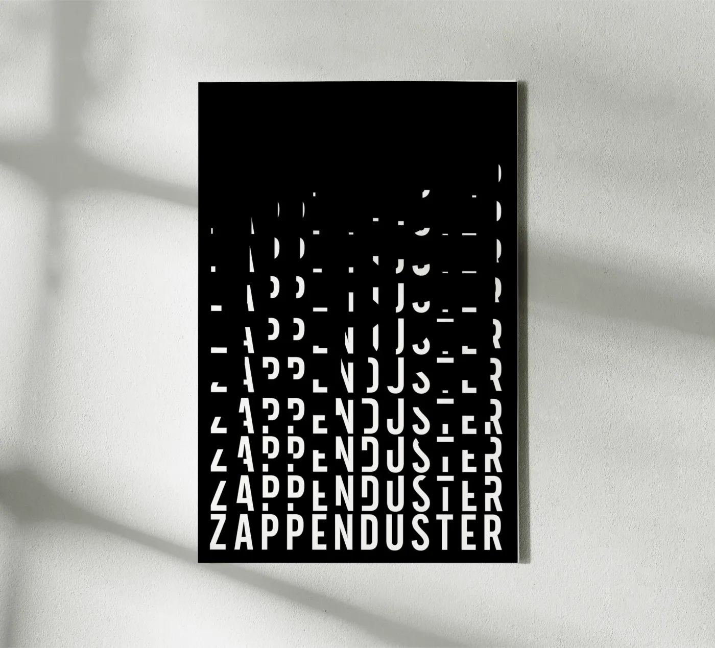 Zappenduster tela da PurePeachStudio