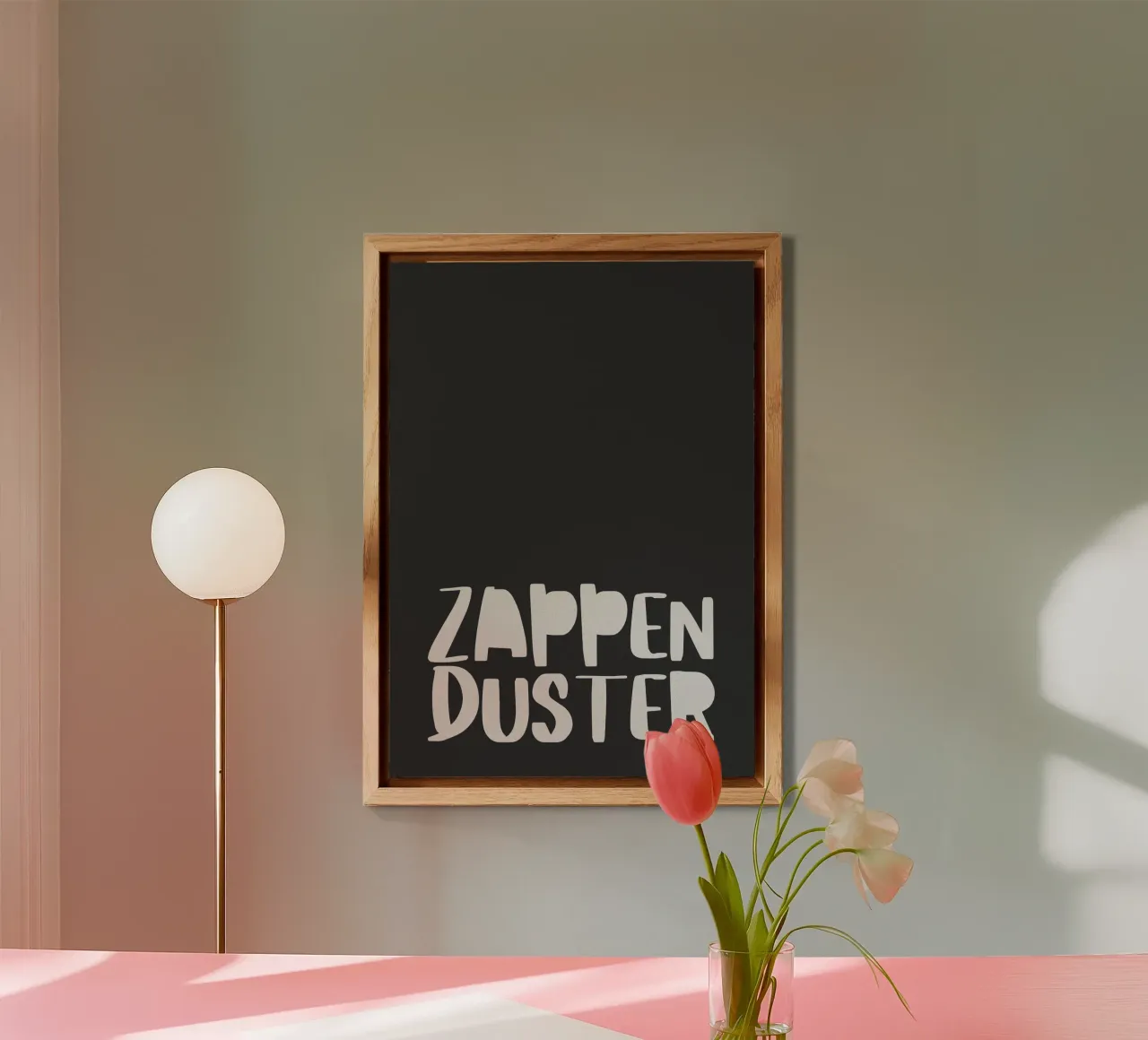 Zappenduster alluminio dibond da PurePeachStudio