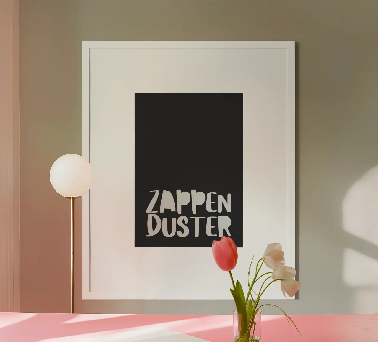 Zappenduster poster da PurePeachStudio