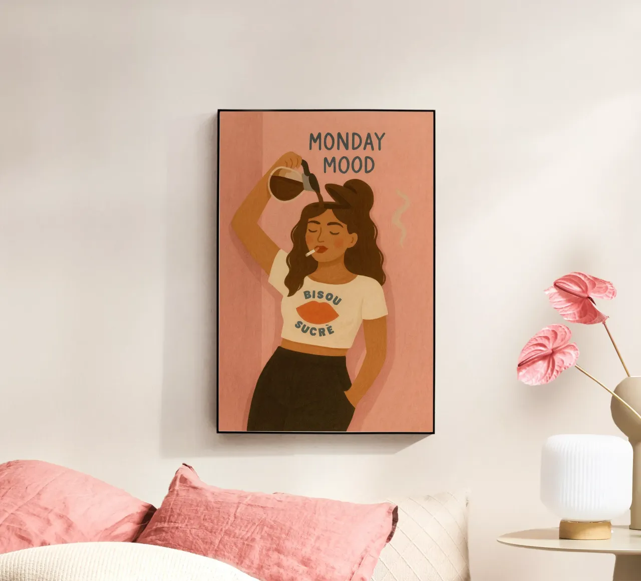 Monday Mood plexiglass da PurePeachStudio