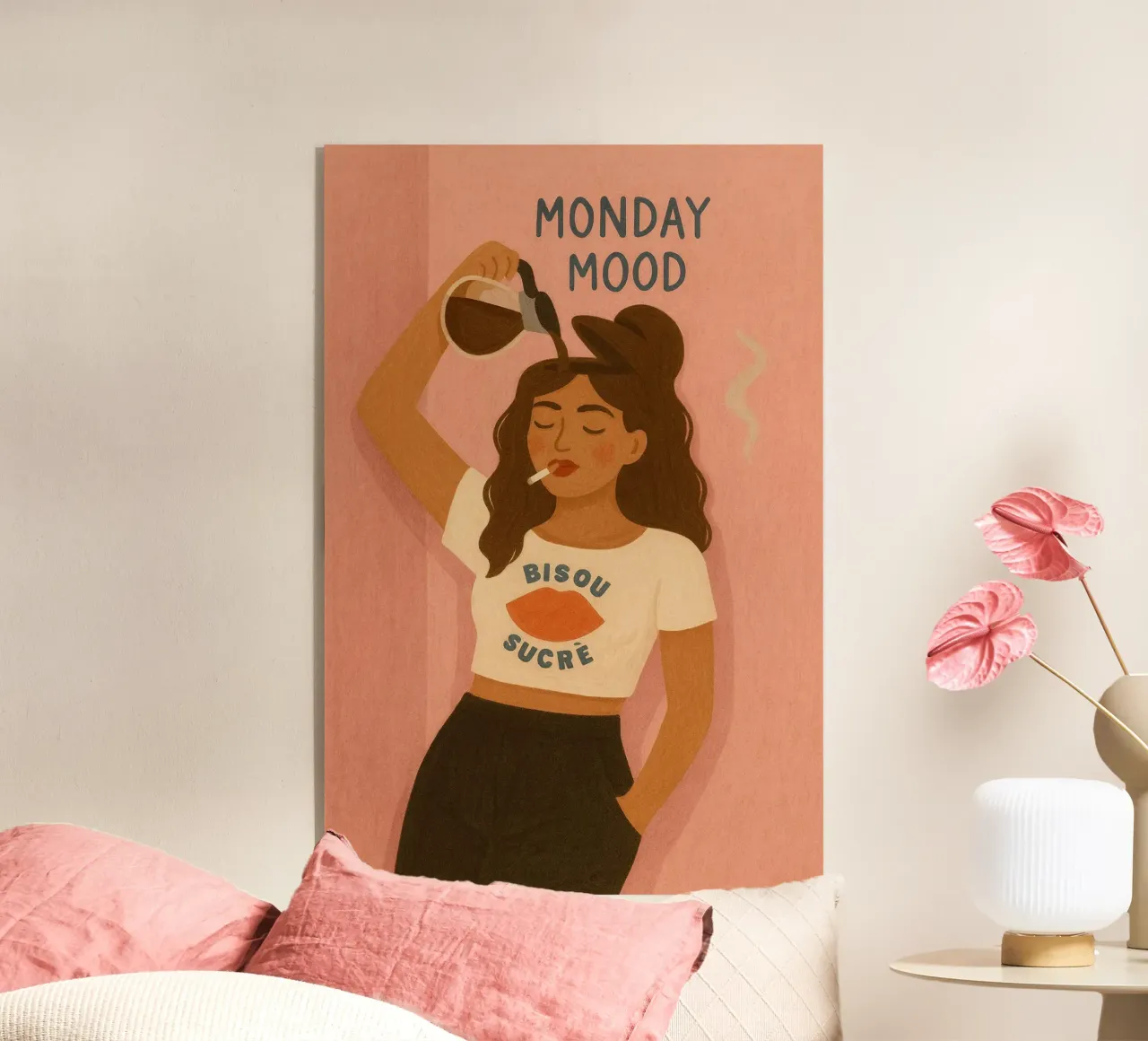 Monday Mood plexiglass da PurePeachStudio