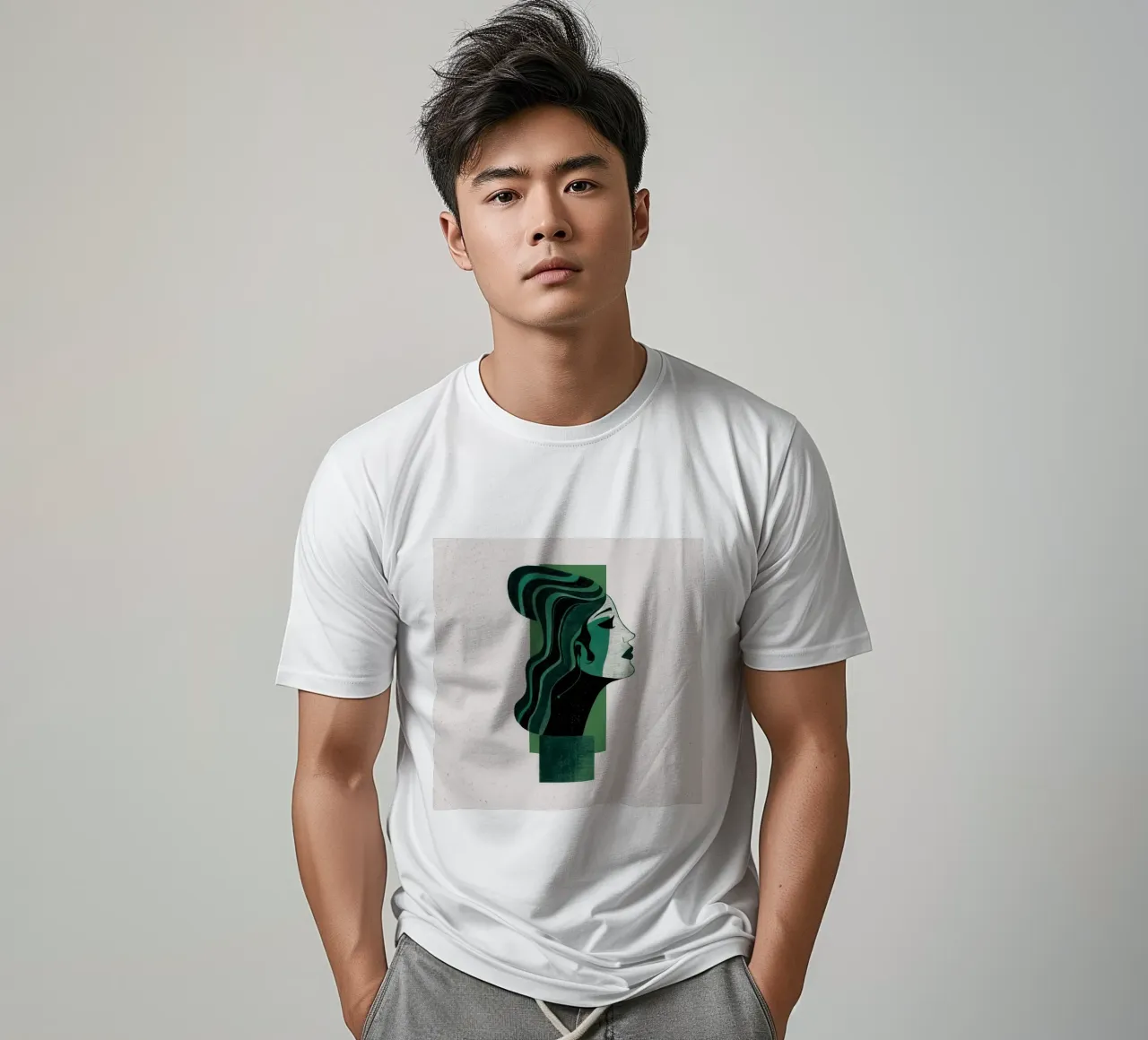 Profilo di Emerald Poise t-shirt da Katarsis Mann