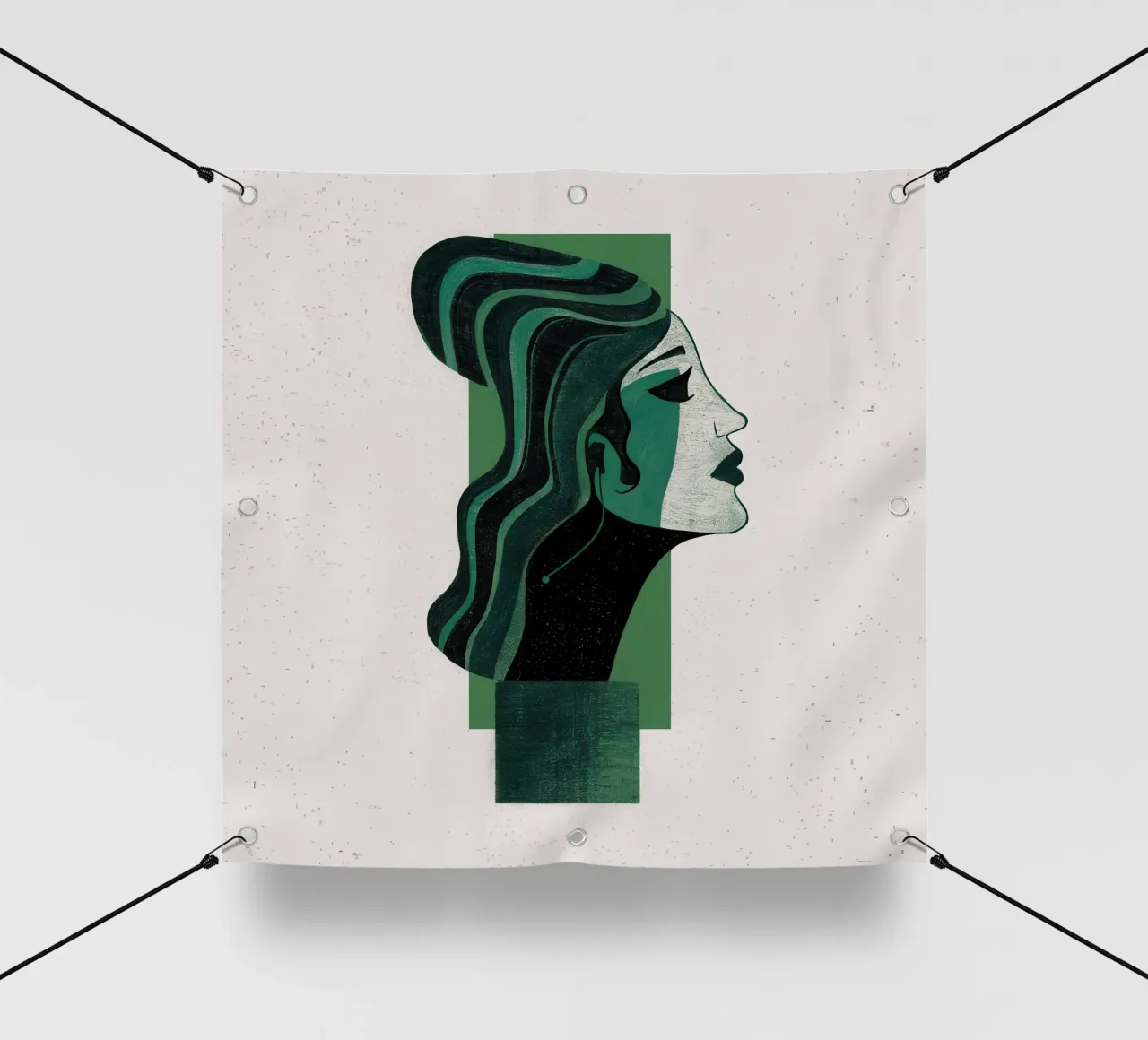 Profilo di Emerald Poise telo in pvc da Katarsis Mann