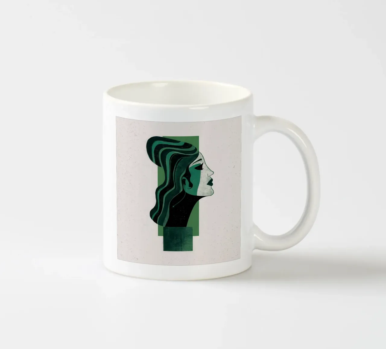 Profilo di Emerald Poise tazza in ceramica da Katarsis Mann